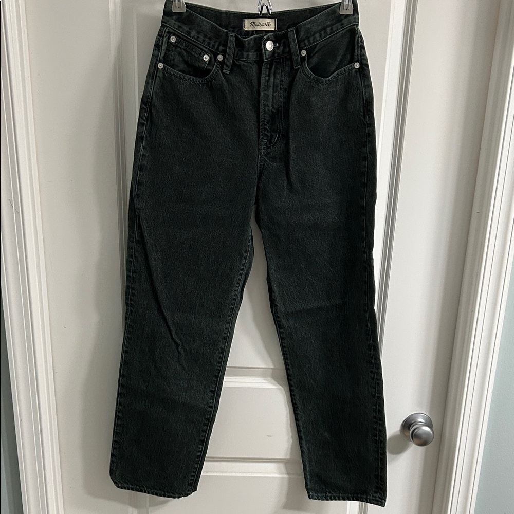 madewell - perfect vintage jean in acid wash